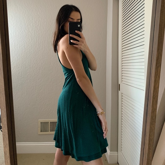 Urban Outfitters forest green dress - Picture 4 of 5